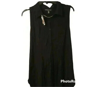 Victoria’s Secret black‎ high/low too, L, NEW!